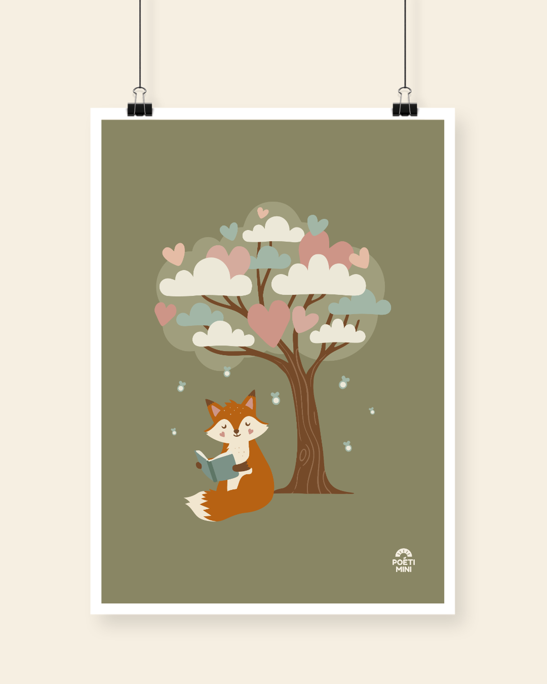 Der lesende Fuchs unter dem Herzbaum 🖼️