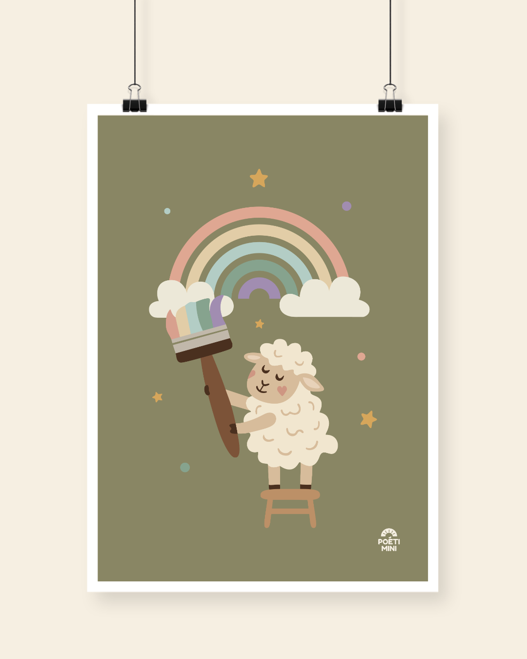 Kit d'Éveil Complet – Pack à Imprimer du Mouton Artiste