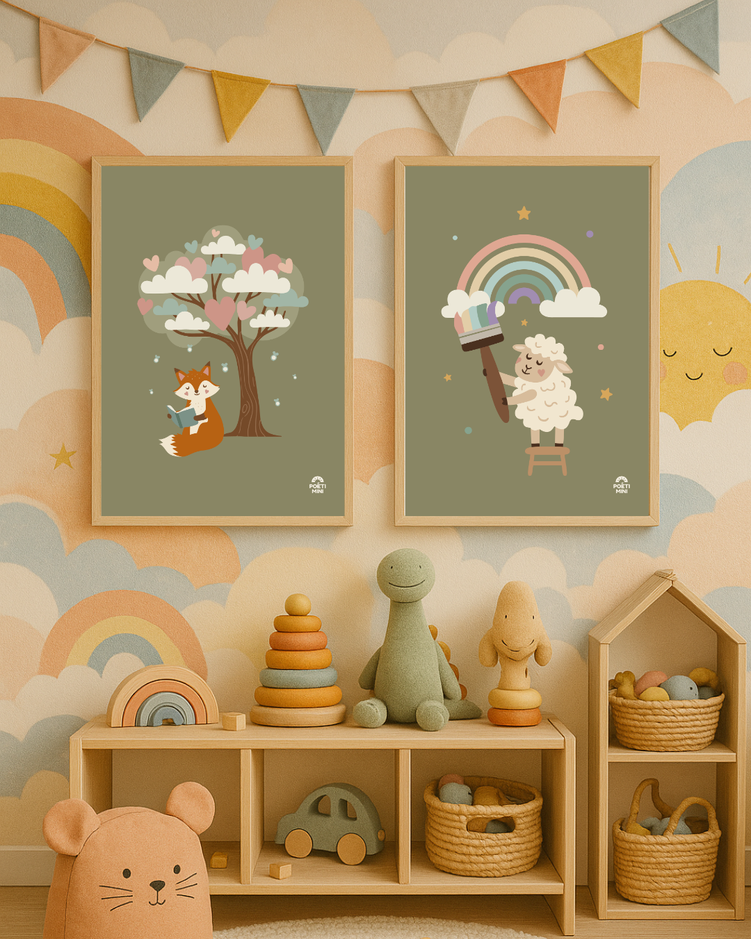 Der lesende Fuchs unter dem Herzbaum 🖼️
