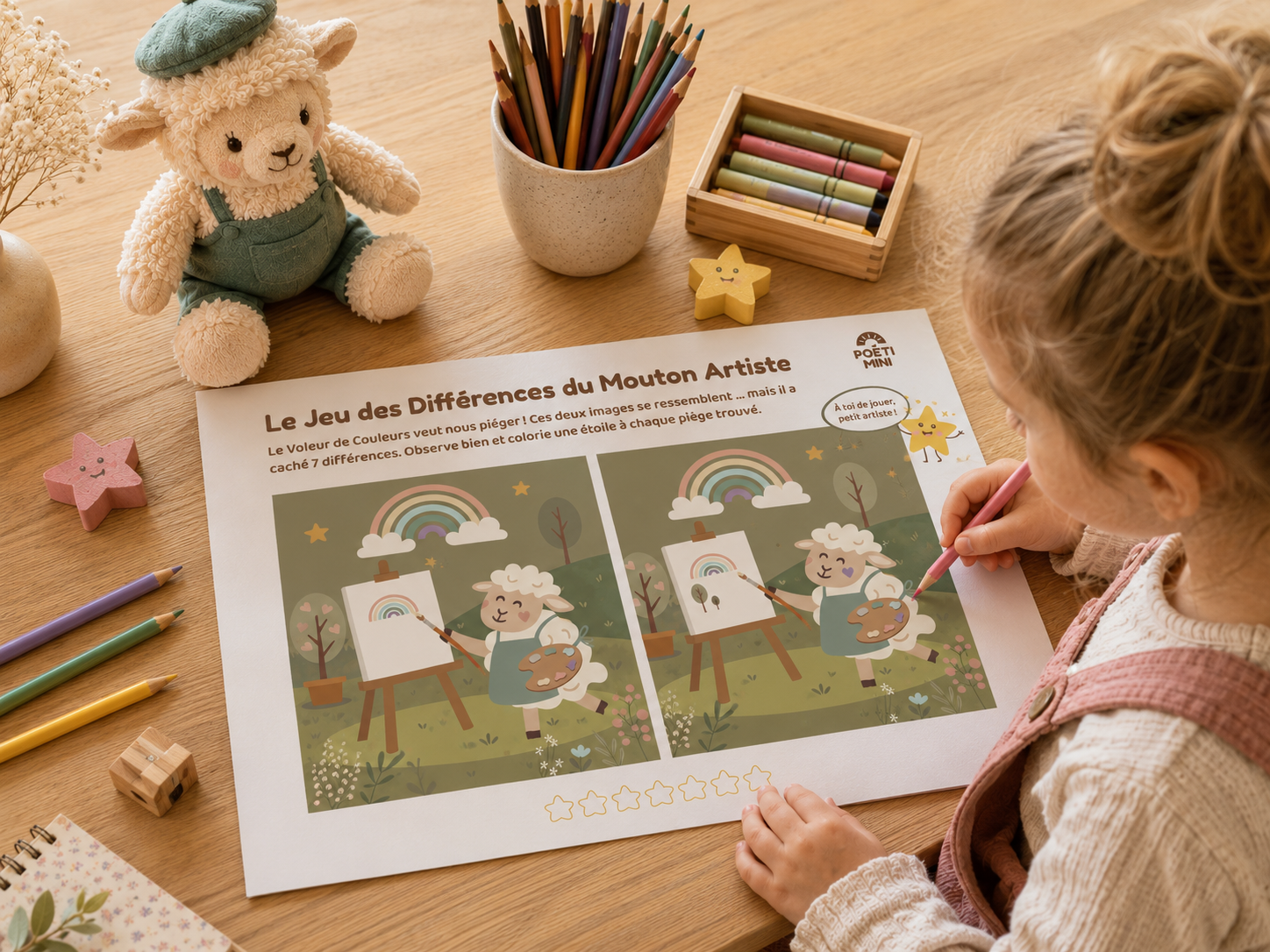 Kit créatif du MOUTON ARTISTE