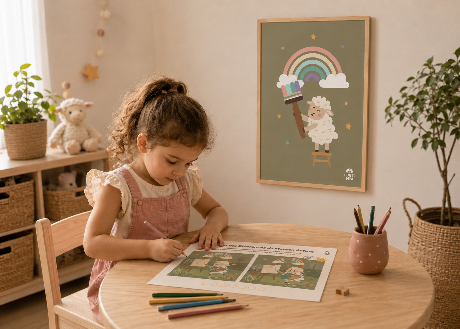 Kit d'Éveil Complet – Pack à Imprimer du Mouton Artiste