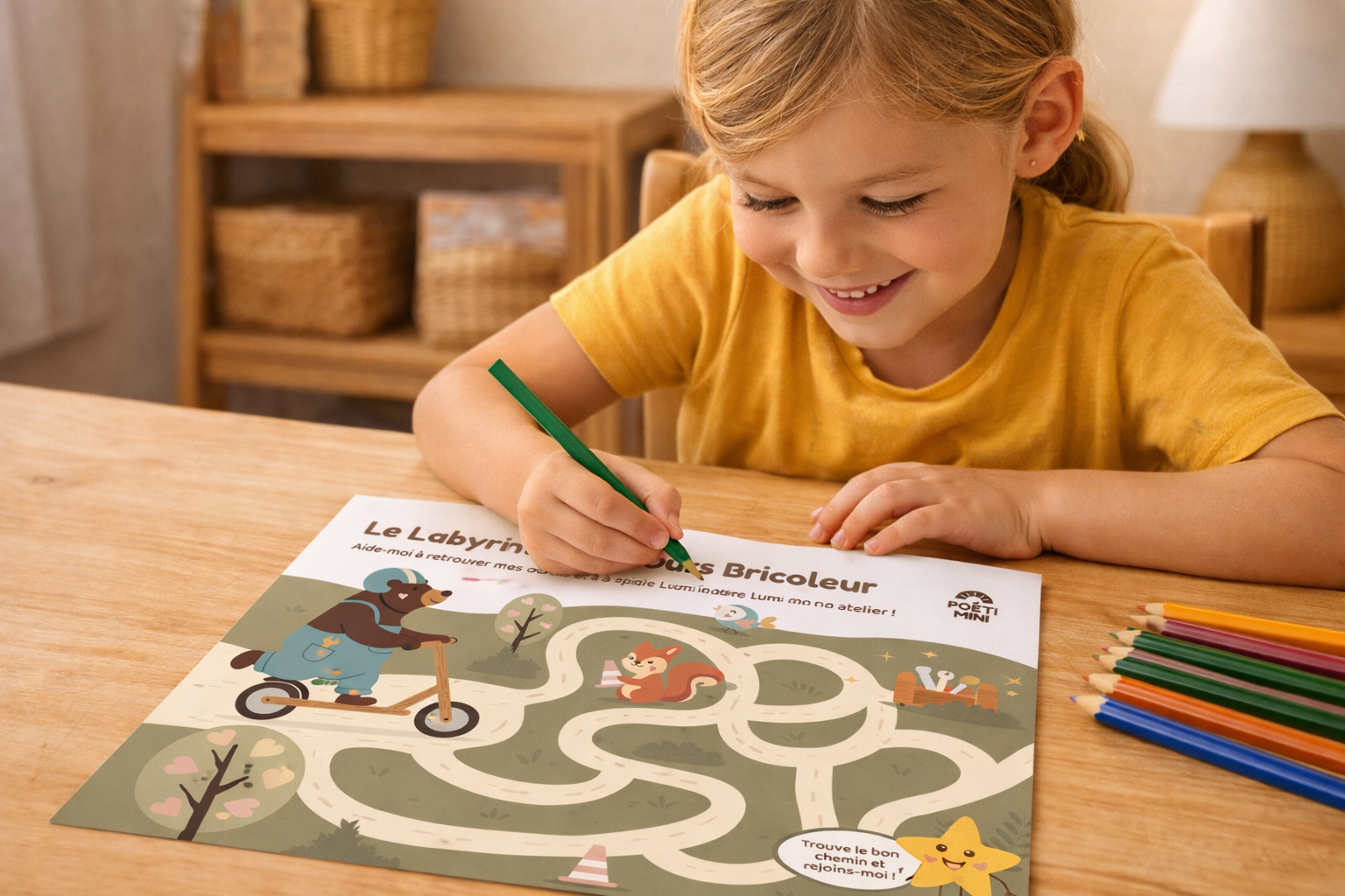 Kit d'Éveil Complet – Pack à Imprimer de l'Ours Bricoleur