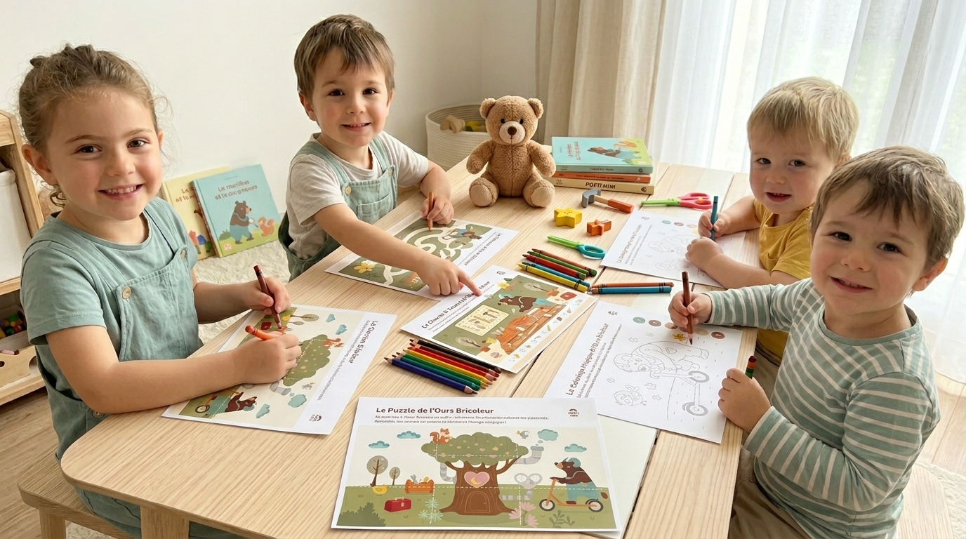 Kit créatif de L'OURS BRICOLEUR
