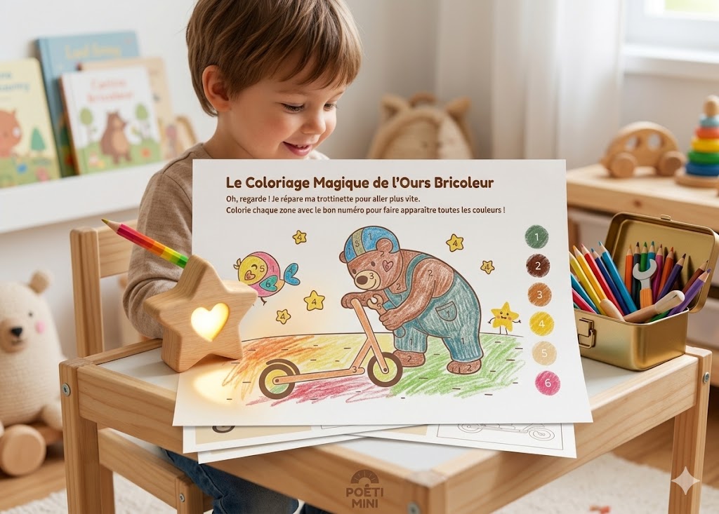 Kit d'Éveil Complet – Pack à Imprimer de l'Ours Bricoleur