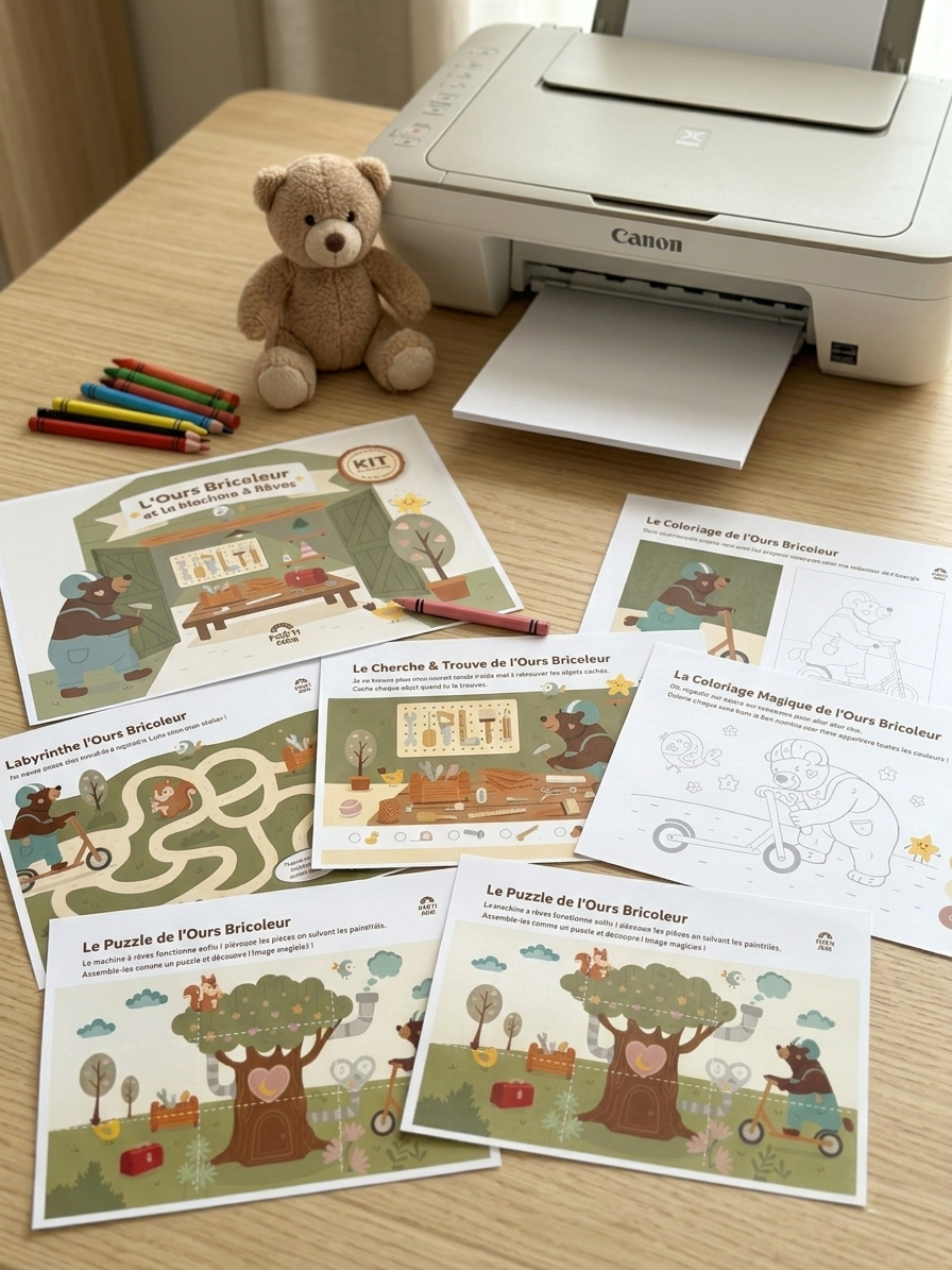 Bastelset von L'OURS BRICOLEUR