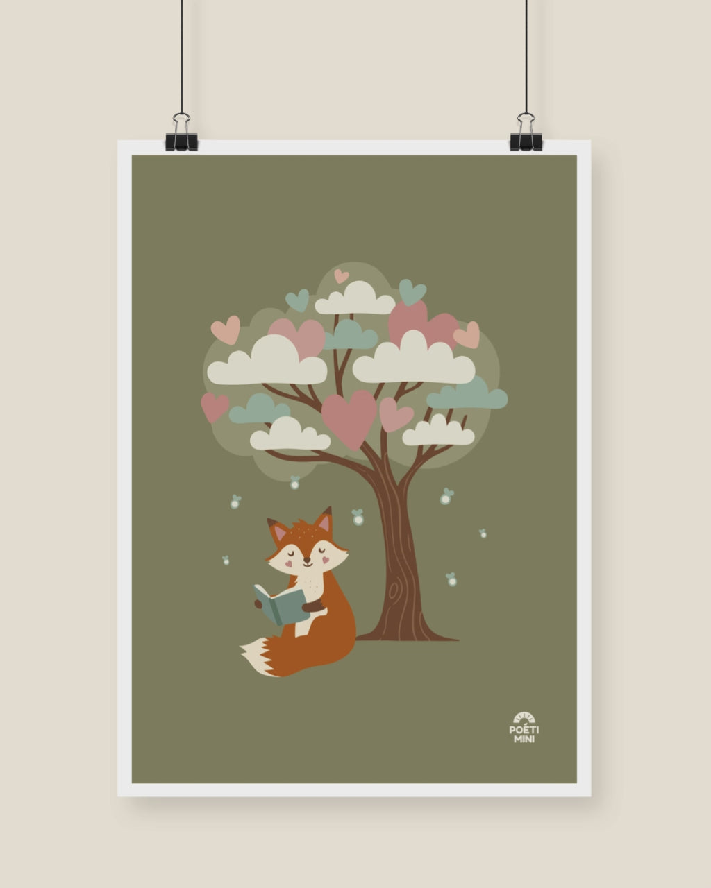 Der lesende Fuchs unter dem Herzbaum 🖼️
