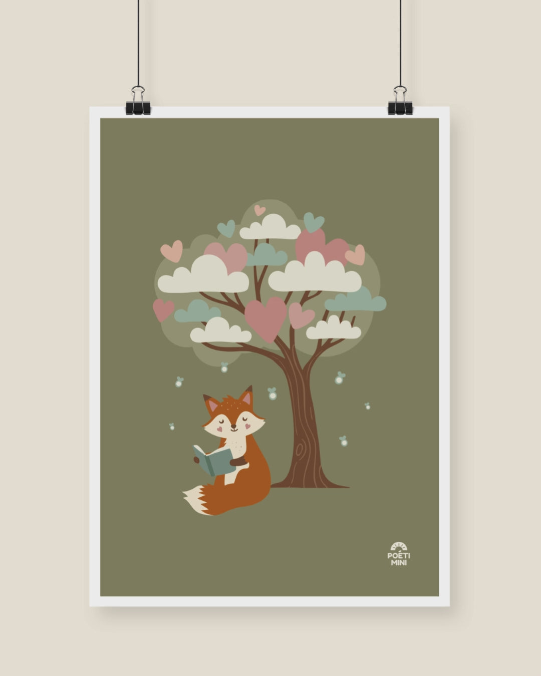 Der lesende Fuchs unter dem Herzbaum 🖼️